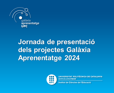 Public conference of the candidate projects for the “Galàxia Aprenentatge” 2024 grants